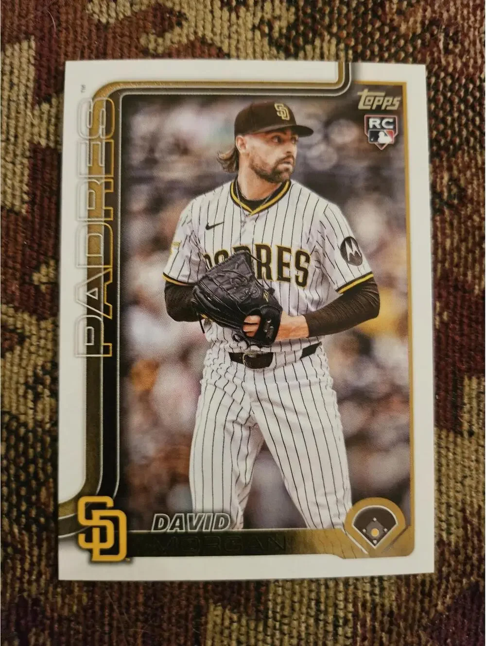 2025 Topps Update - David Morgan - RC #US348 - Padres - RAW Mint - Picture 1 of 2